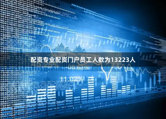 配资专业配资门户员工人数为13223人