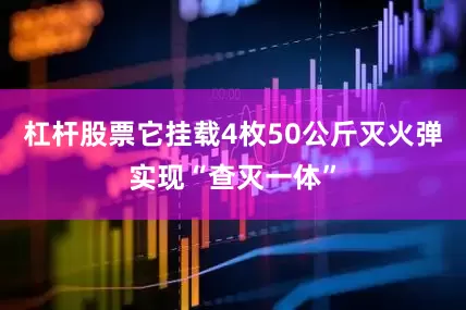 杠杆股票它挂载4枚50公斤灭火弹实现“查灭一体”